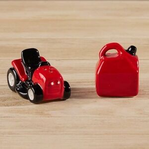 Riding Lawn Mower and Gas Can Mini Salt and Pepper Shakers Best Dad Gift Cute